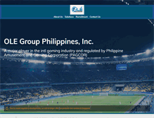 Tablet Screenshot of olegroupinternational.com